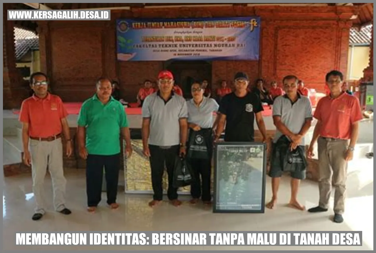 Gambar Membangun Identitas: Bersinar Tanpa Malu di Tanah Desa