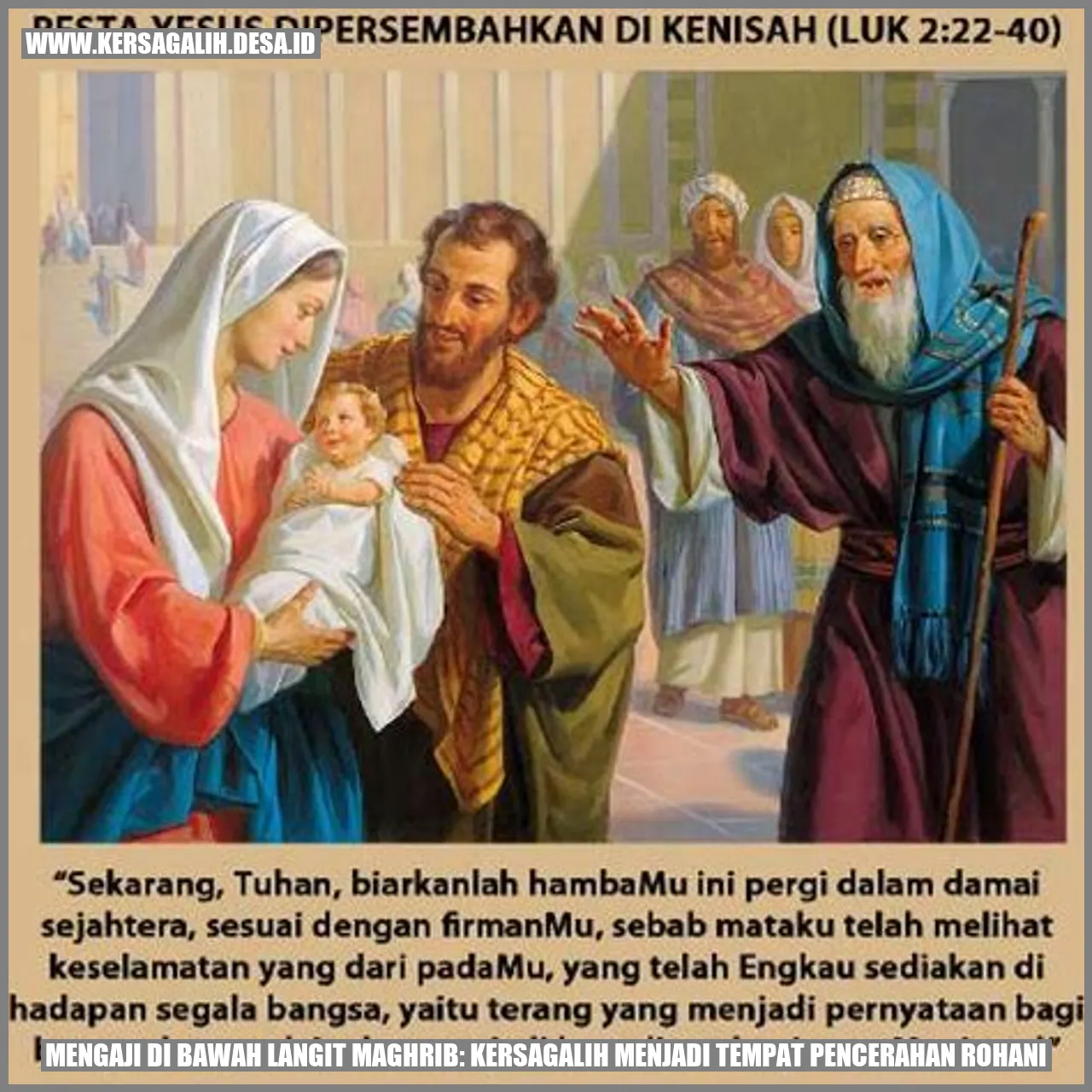 Mengaji di Bawah Langit Maghrib: Kersagalih Menjadi Tempat Pencerahan Rohani